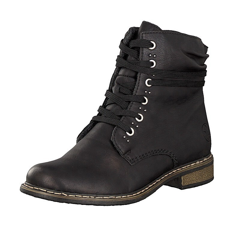 Botas Rieker 71218-00 Para Mulher - Pretas